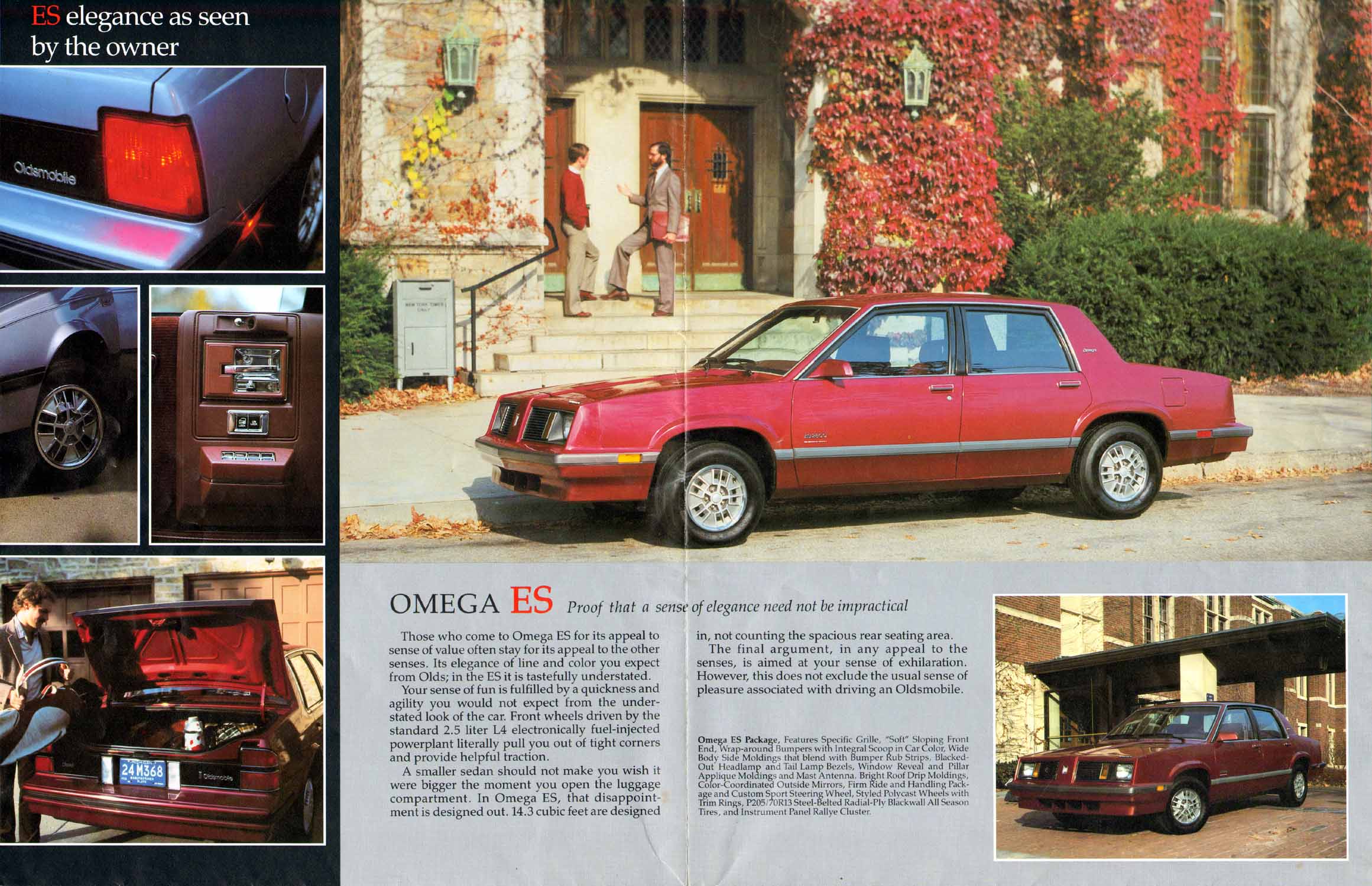 1984 Oldsmobile ES Brochure Page 3